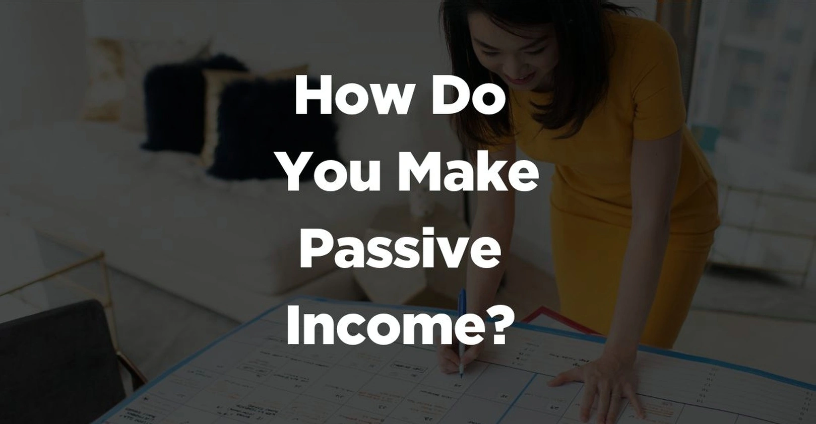 Online passive income coaching session
